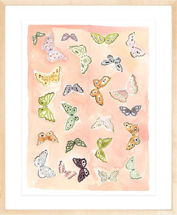 Butterfly Rainbow Coral, Fine Art Print - Liza Pruitt