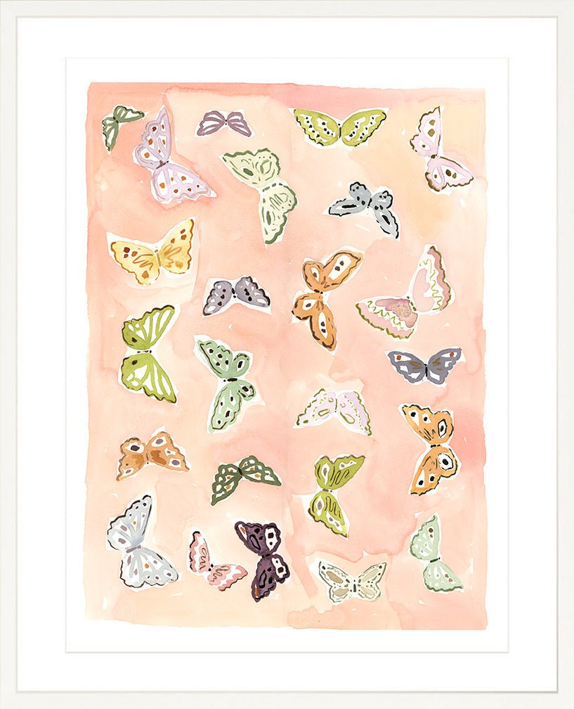 Butterfly Rainbow Coral, Fine Art Print - Liza Pruitt