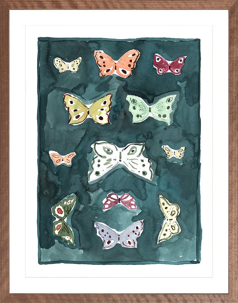 Butterfly Rainbow Indigo, Fine Art Print - Liza Pruitt