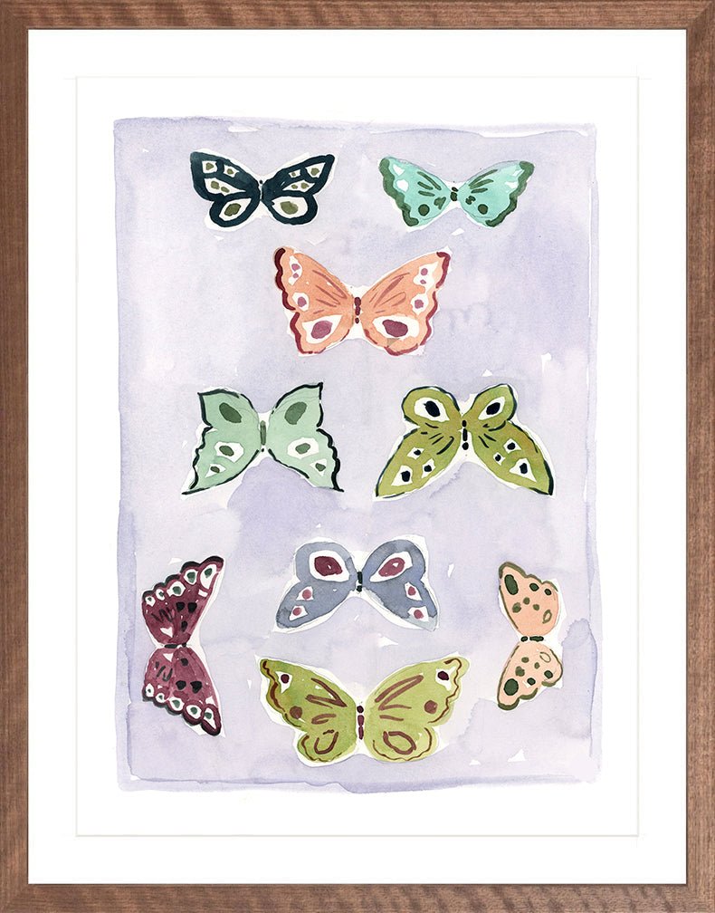 Butterfly Rainbow Lavender, Fine Art Print - Liza Pruitt