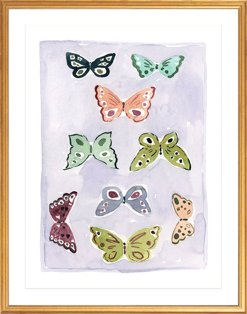 Butterfly Rainbow Lavender, Fine Art Print - Liza Pruitt