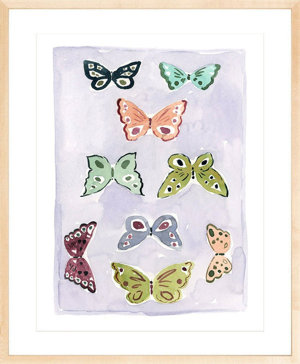 Butterfly Rainbow Lavender, Fine Art Print - Liza Pruitt