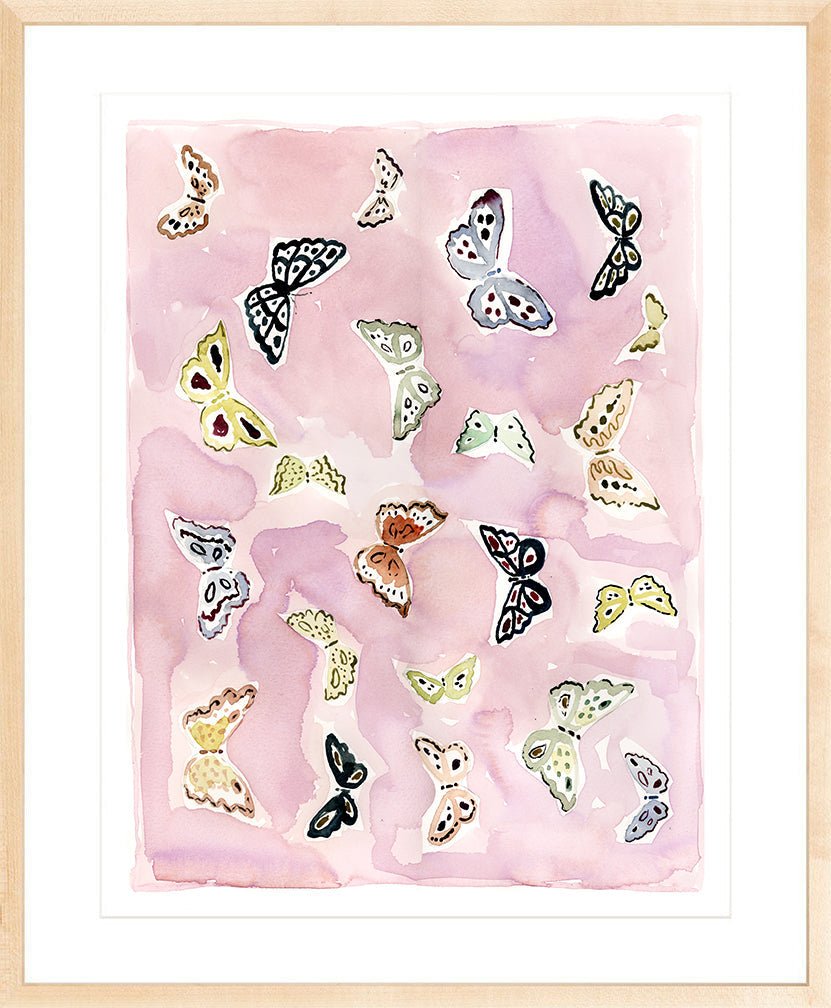 Butterfly Rainbow Lilac, Fine Art Print - Liza Pruitt