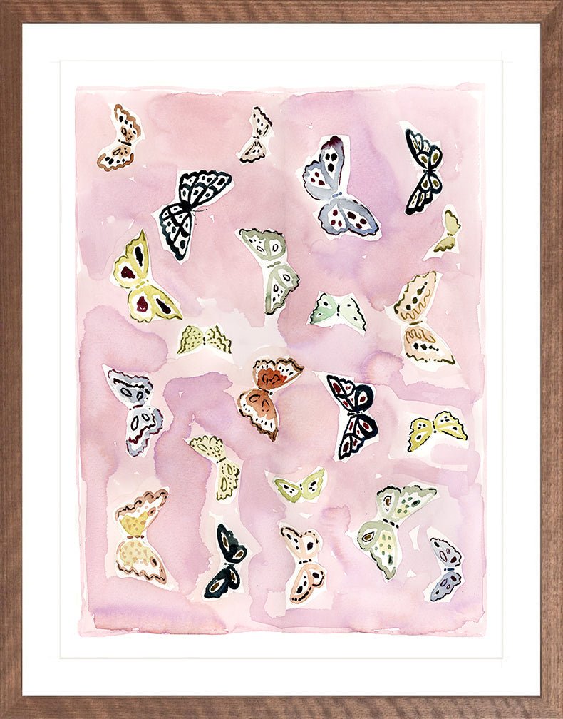 Butterfly Rainbow Lilac, Fine Art Print - Liza Pruitt