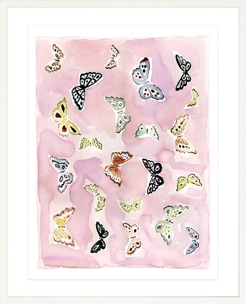 Butterfly Rainbow Lilac, Fine Art Print - Liza Pruitt