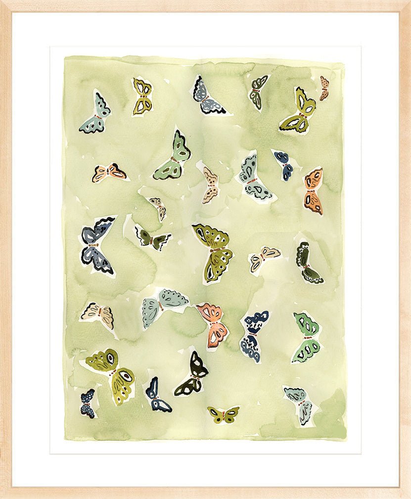 Butterfly Rainbow Matcha, Fine Art Print - Liza Pruitt