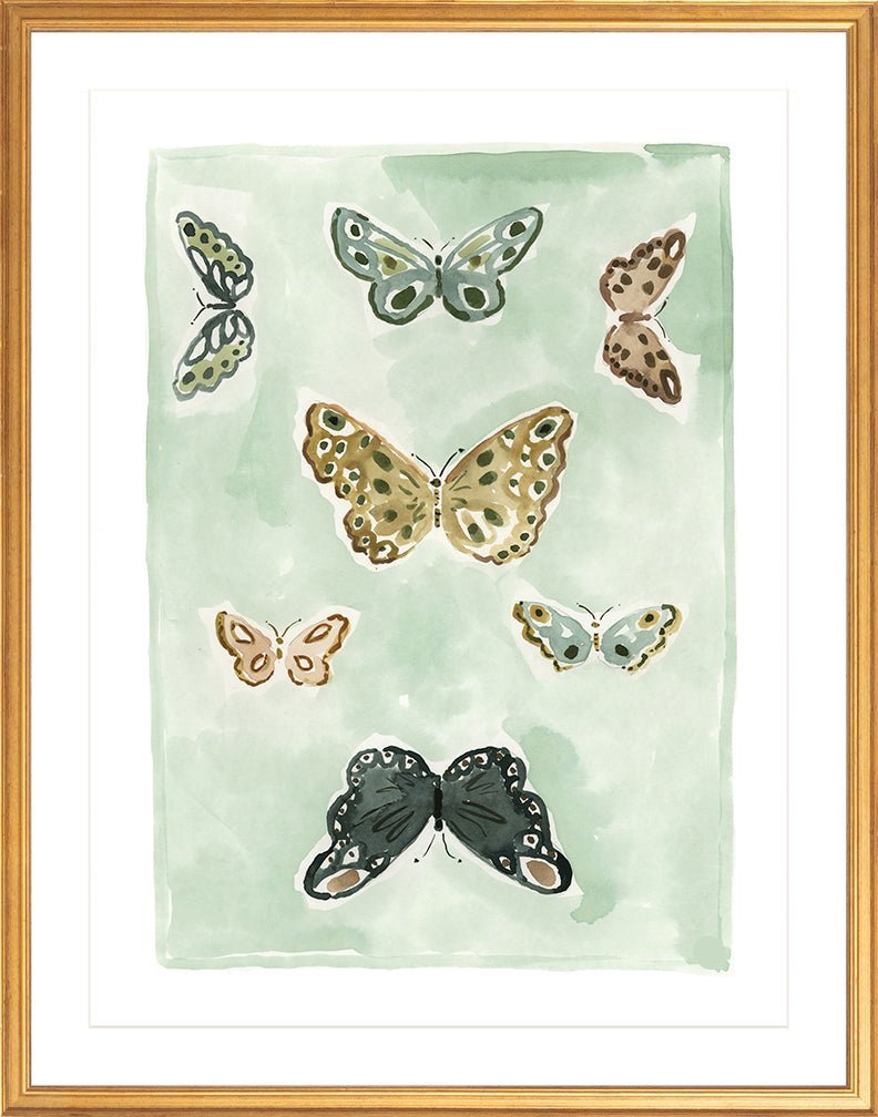 Butterfly Rainbow Mint, Fine Art Print - Liza Pruitt