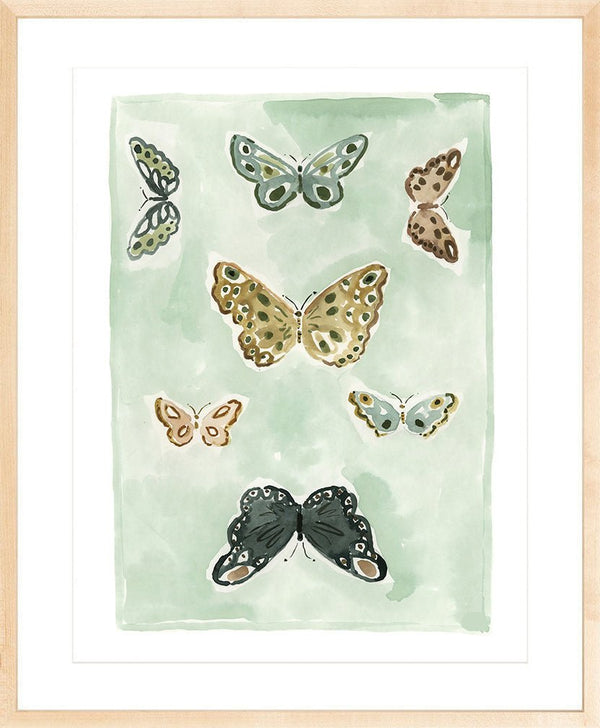 Butterfly Rainbow Mint, Fine Art Print - Liza Pruitt