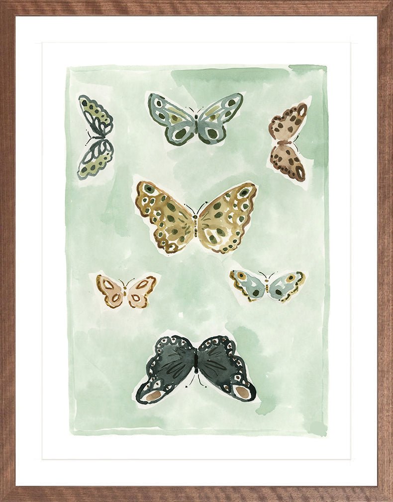 Butterfly Rainbow Mint, Fine Art Print - Liza Pruitt