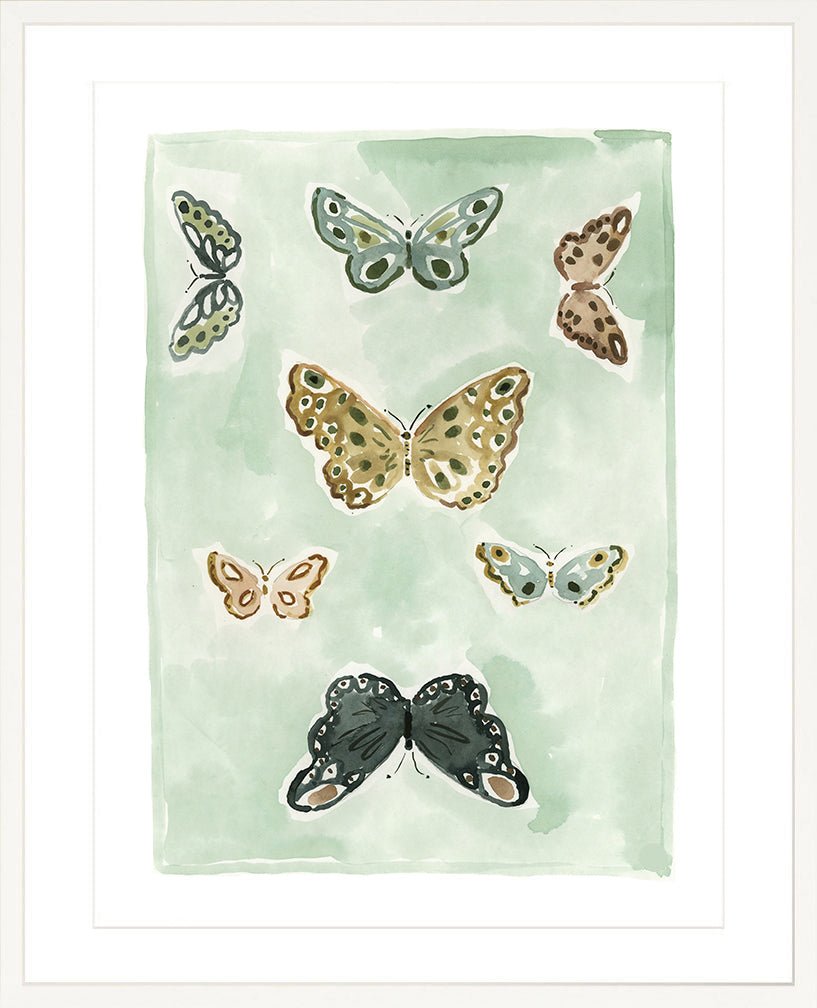 Butterfly Rainbow Mint, Fine Art Print - Liza Pruitt