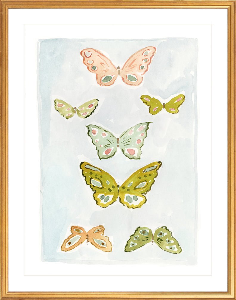 Butterfly Rainbow Sky, Fine Art Print - Liza Pruitt