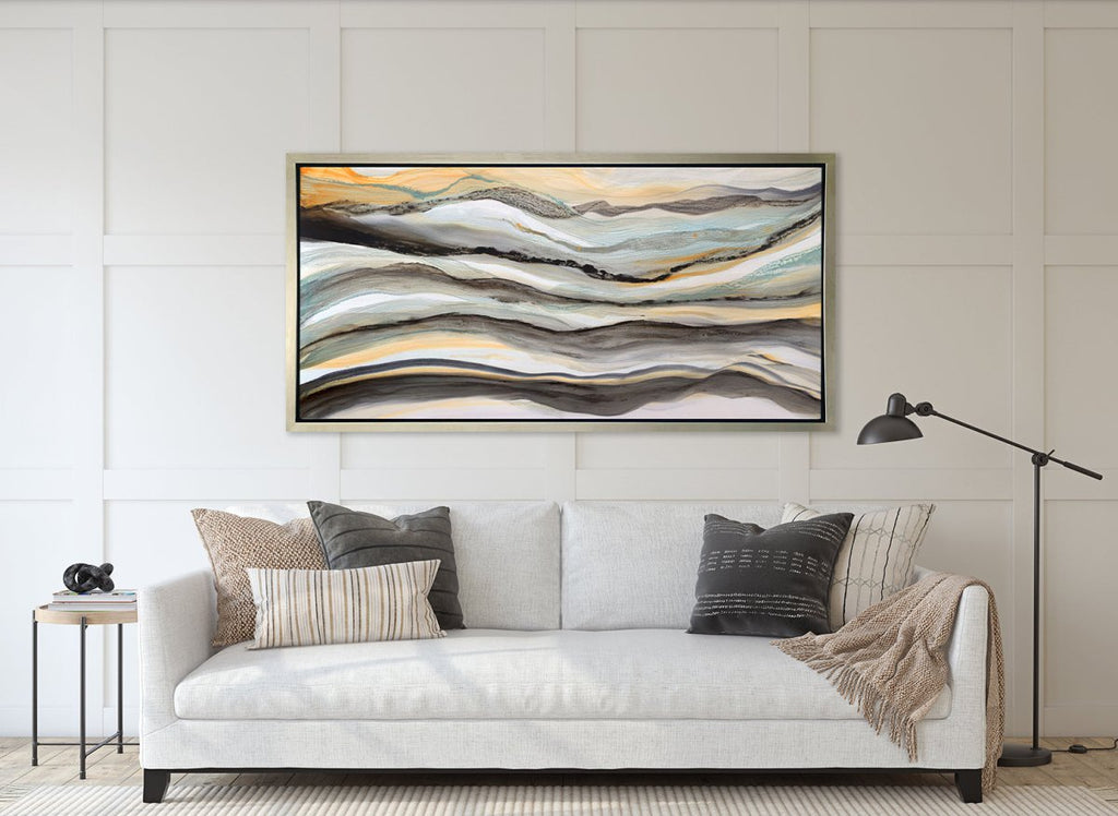 Calico Tails - Open Edition Canvas Print - Liza Pruitt