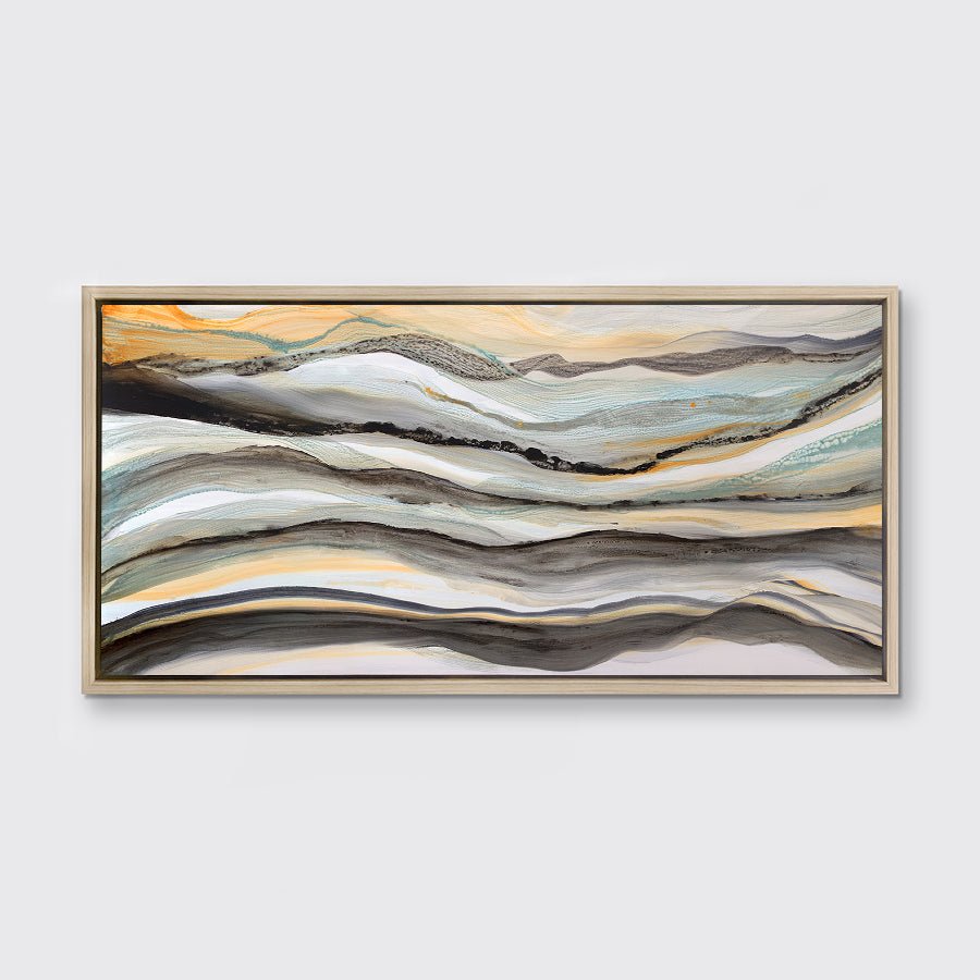 Calico Tails - Open Edition Canvas Print - Liza Pruitt