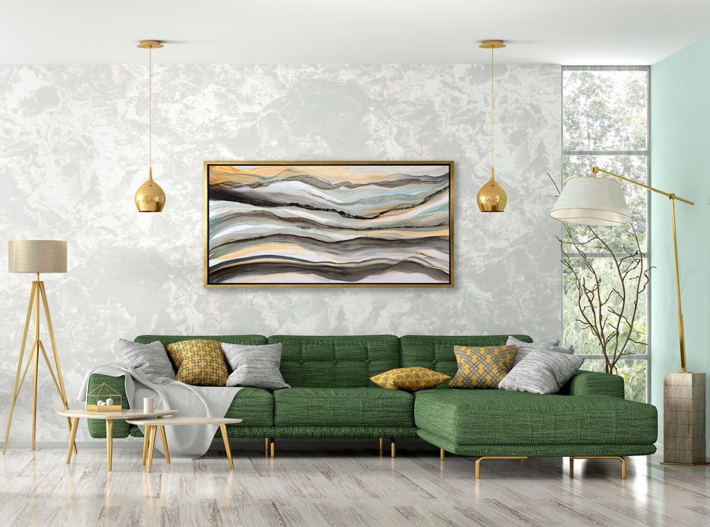 Calico Tails - Open Edition Canvas Print - Liza Pruitt