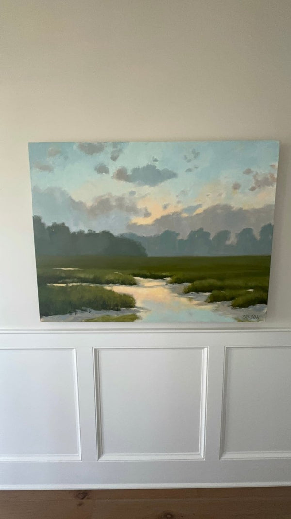 Calm Surrounds | 36" h x 48" w - Liza Pruitt