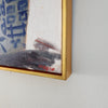 Camillias in Chinoiserie Pot | 17" h x 13" w | Framed - Liza Pruitt