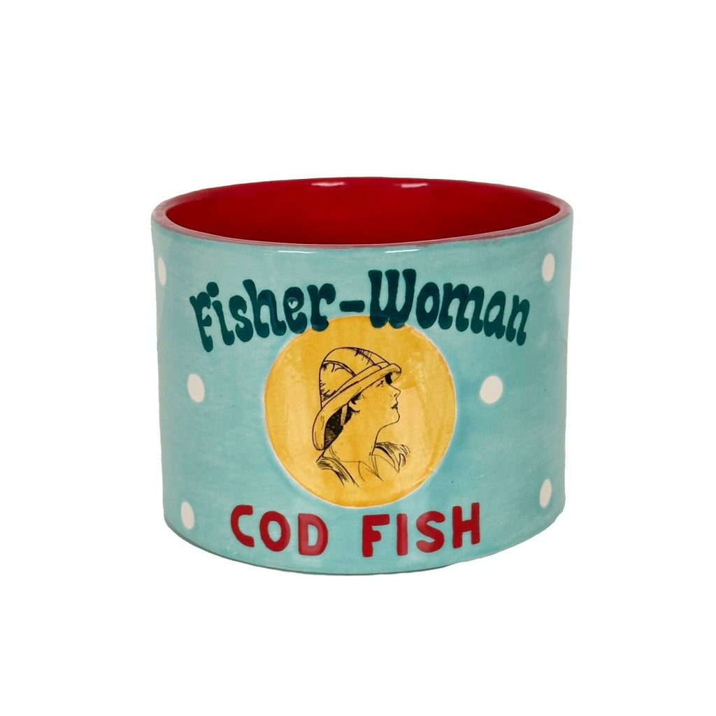 "Canned" Cod Fish Vase - Liza Pruitt