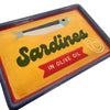 "Canned" Sardine Tray in Yellow - Liza Pruitt