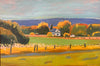 Canyon Farm House | 24" h x 36" w - Liza Pruitt