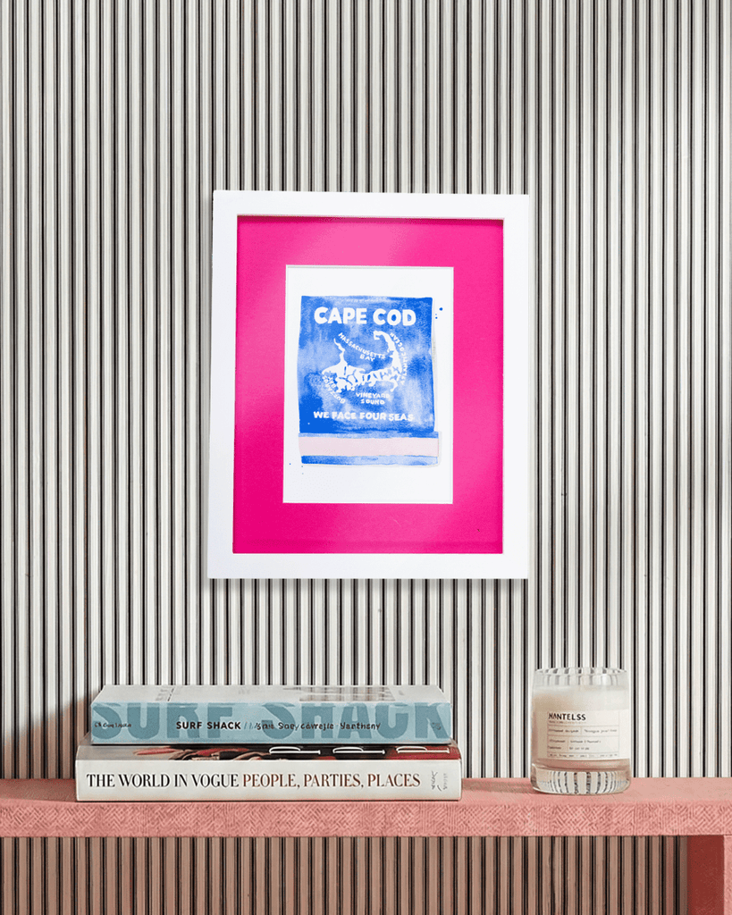 Cape Cod Matchbook Art Print - Liza Pruitt