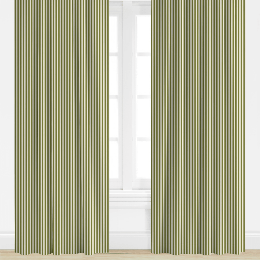 Carlisle in Olive Drapery Panel - Liza Pruitt
