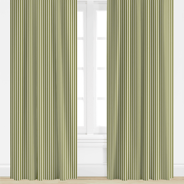 Carlisle in Olive Drapery Panel - Liza Pruitt