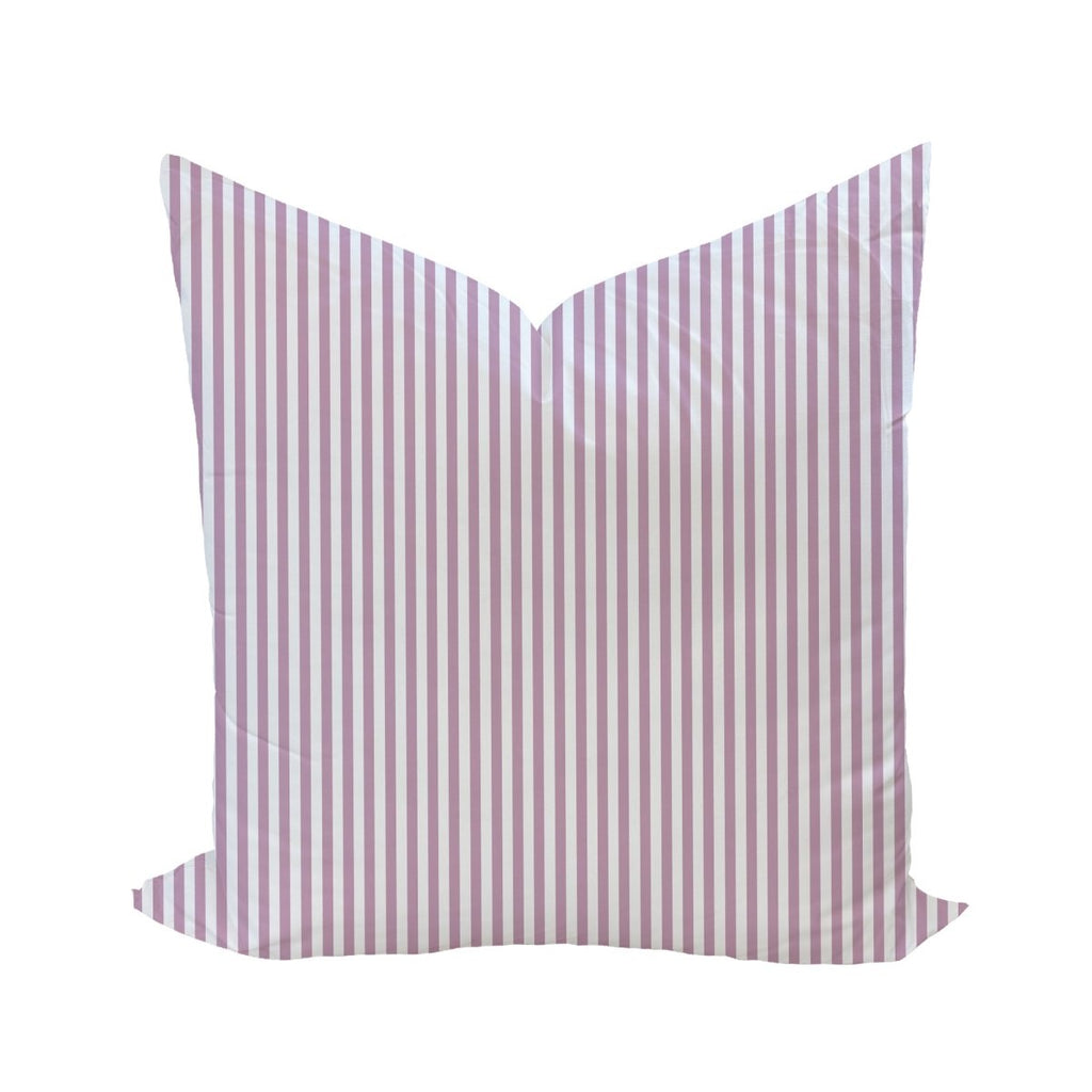 Carlisle Stripe Pillow Cover in Orchid - Liza Pruitt