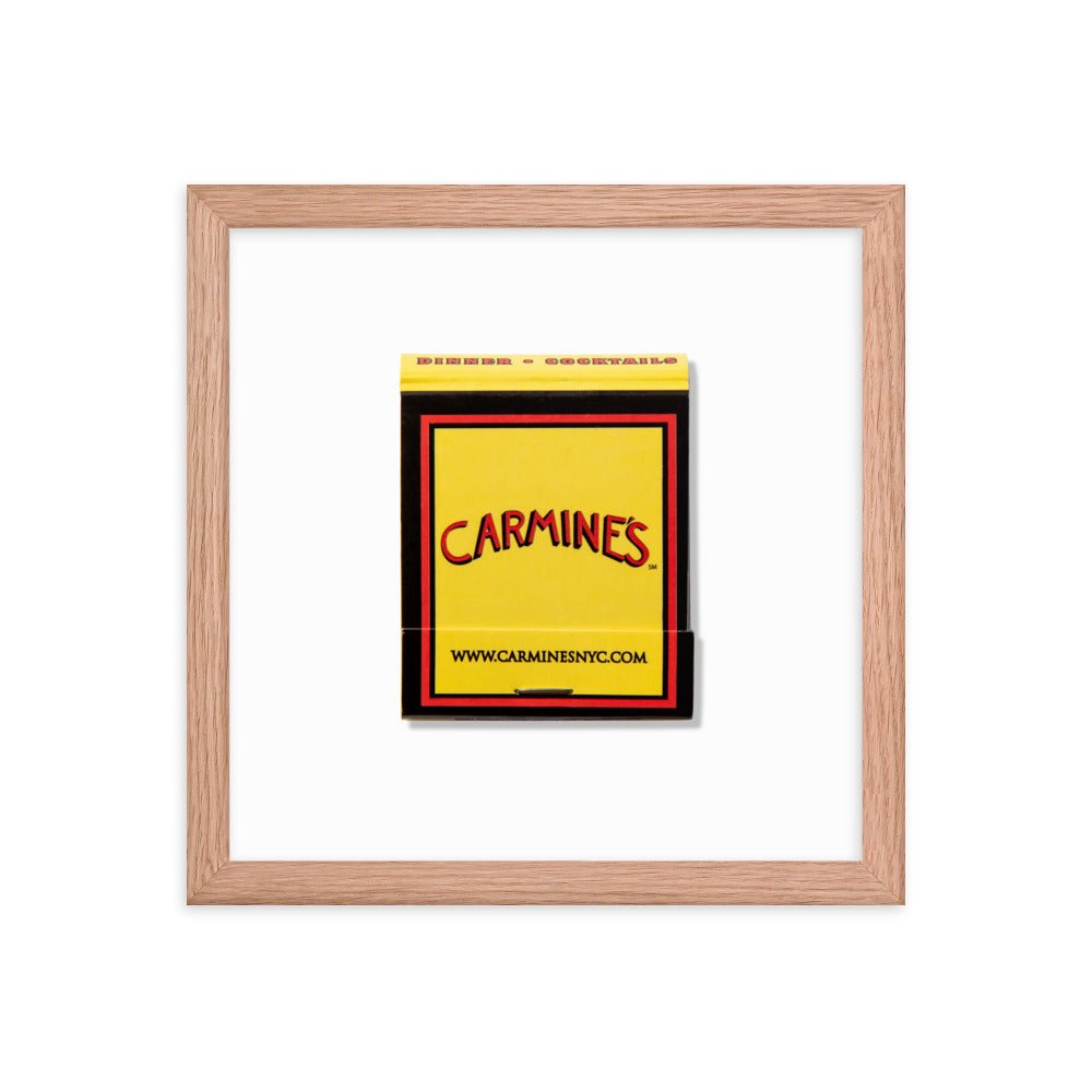 Carmine’s Framed Print - Liza Pruitt