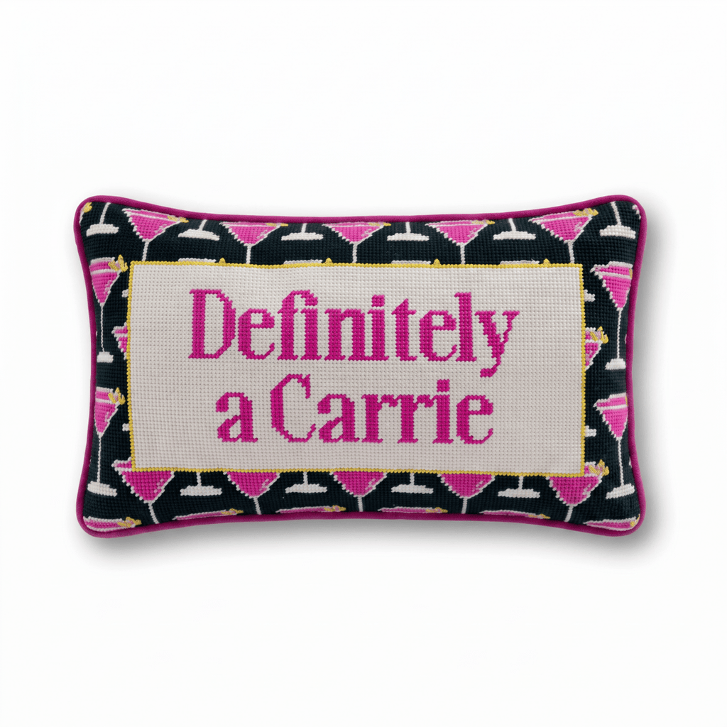 Carrie Needlepoint Pillow - Liza Pruitt