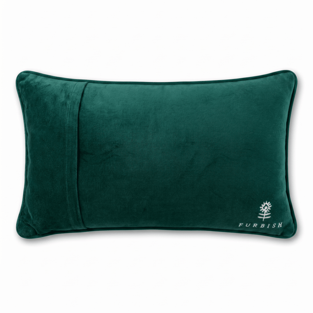Caviar and Cash Needlepoint Pillow - Liza Pruitt