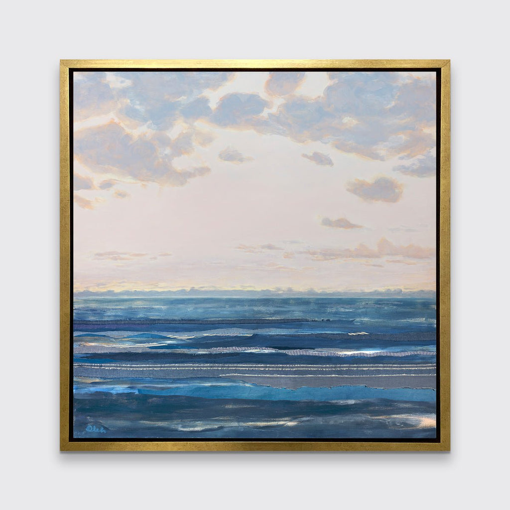 Chambray Sea 12 - Open Edition Canvas Print - Liza Pruitt