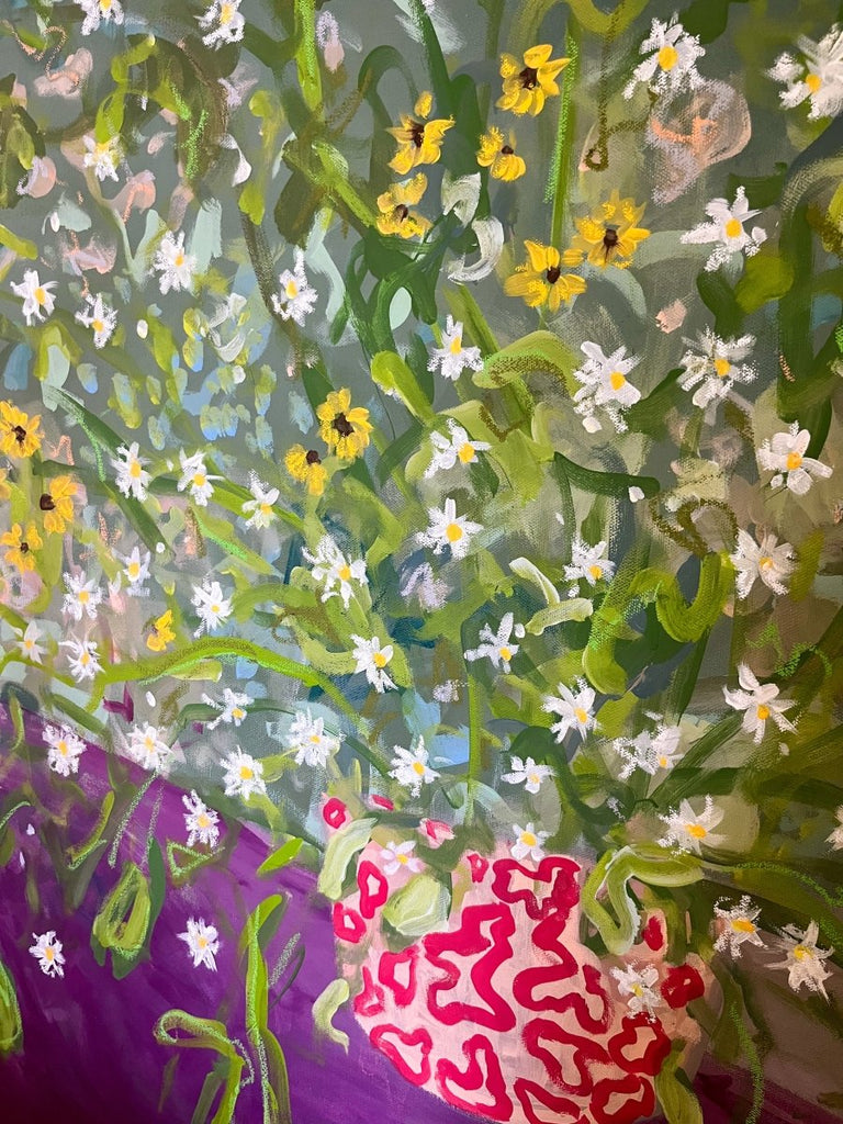 Chamomile | 48" h x 48" w - Liza Pruitt