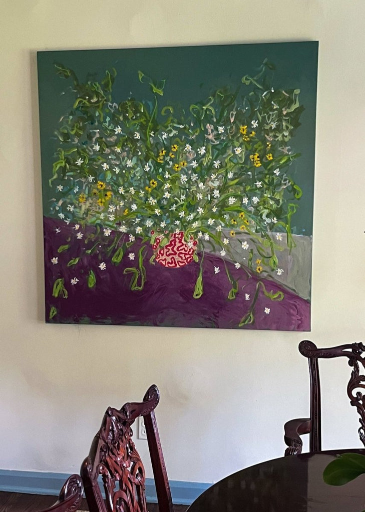 Chamomile | 48" h x 48" w - Liza Pruitt