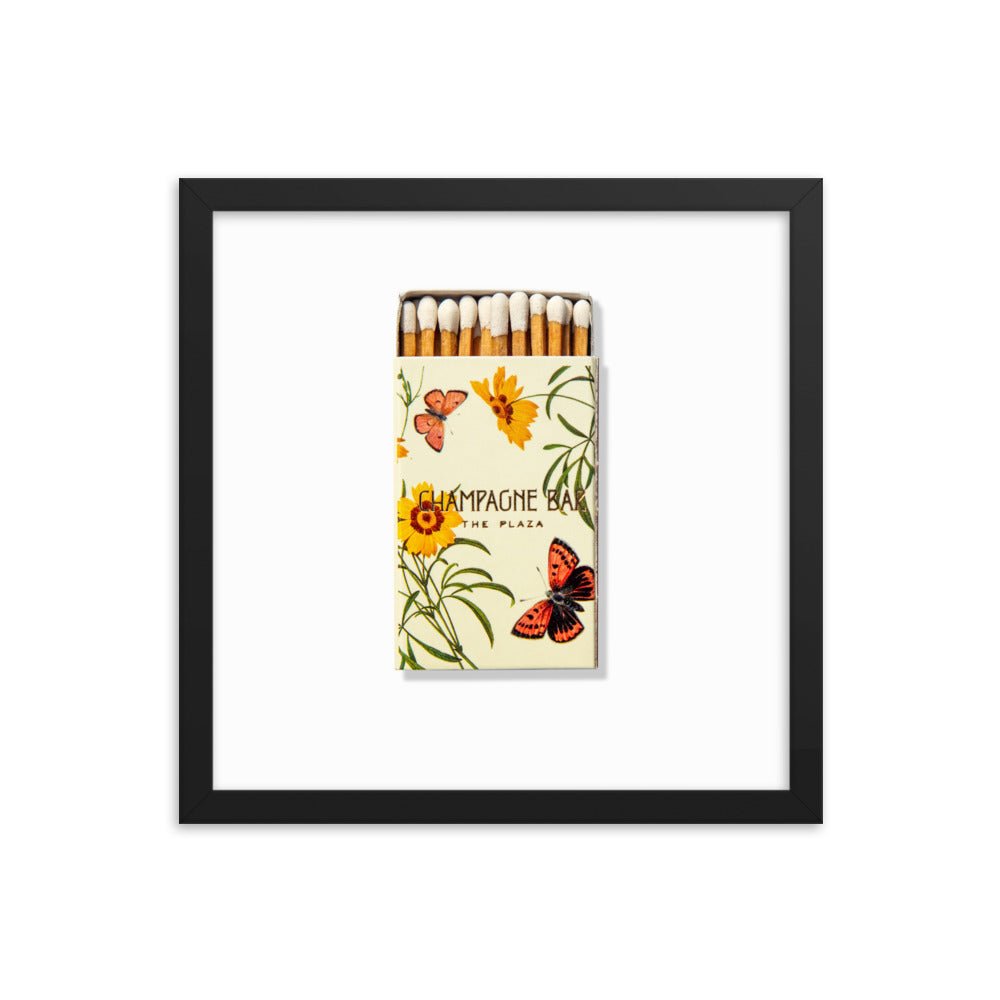 Champagne Bar Framed Print - Liza Pruitt