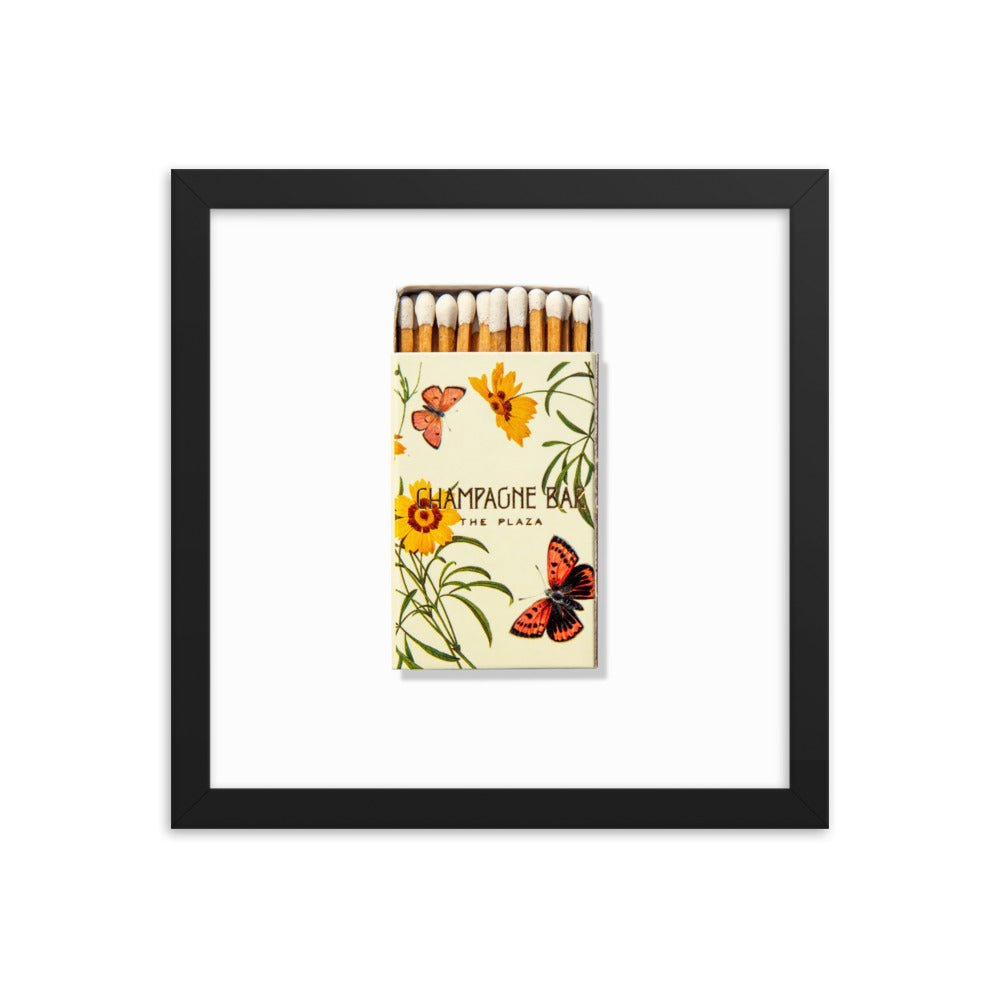 Champagne Bar Framed Print - Liza Pruitt