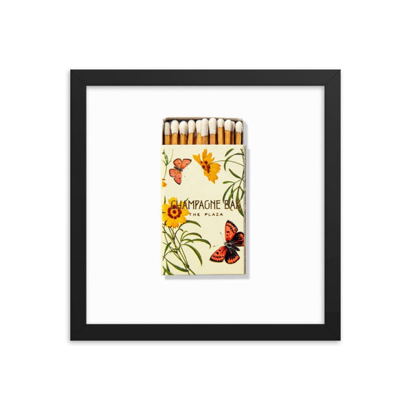 Champagne Bar Framed Print - Liza Pruitt