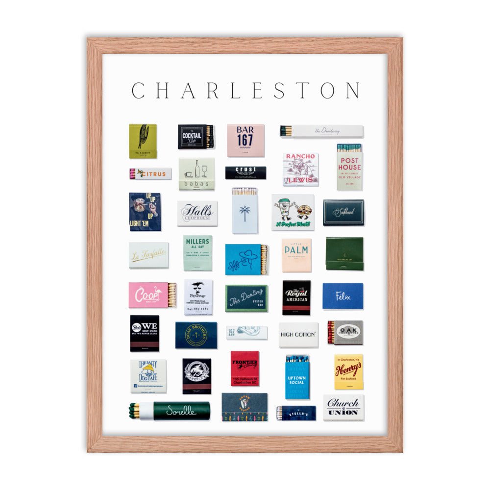 Charleston City Framed Print - Liza Pruitt