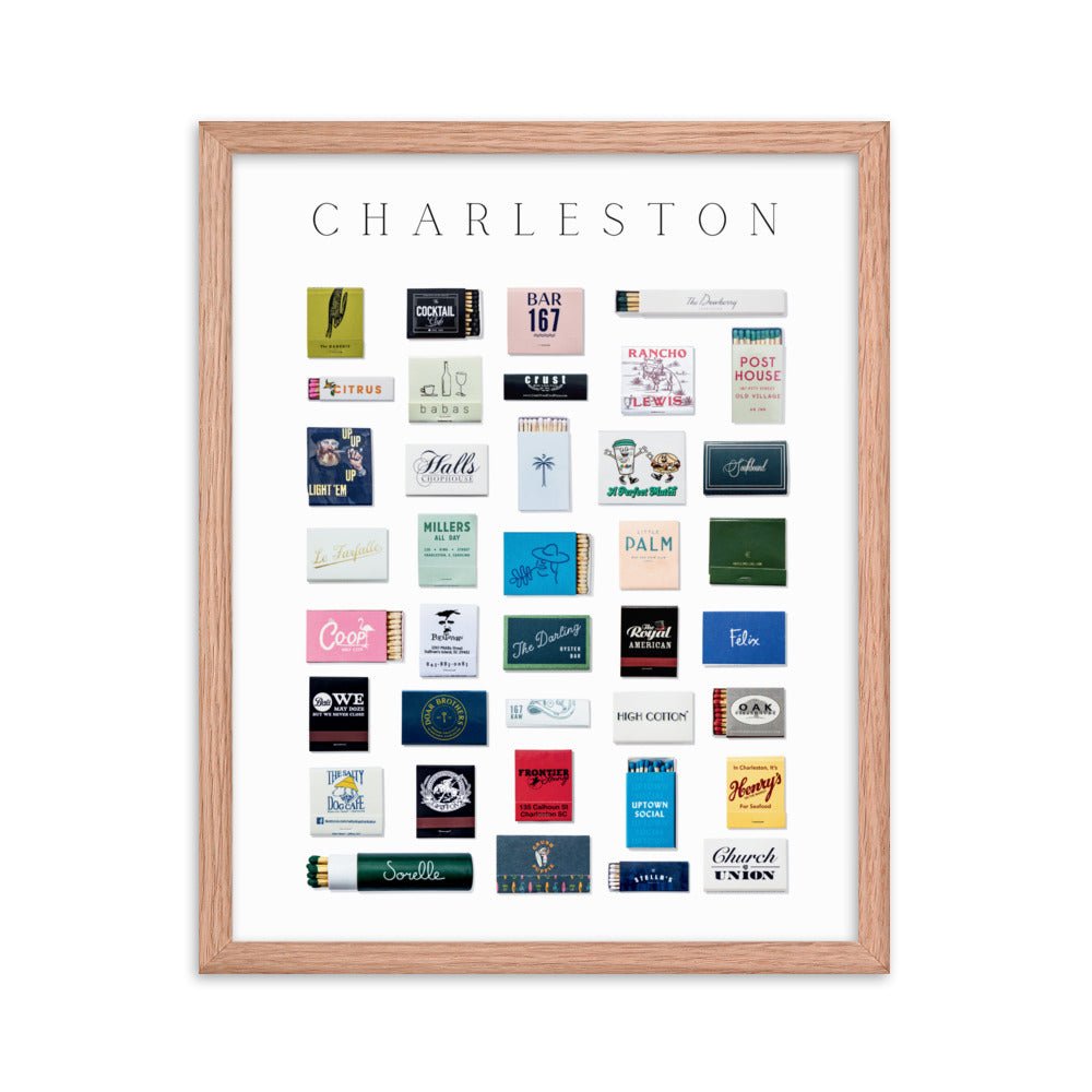 Charleston City Framed Print - Liza Pruitt