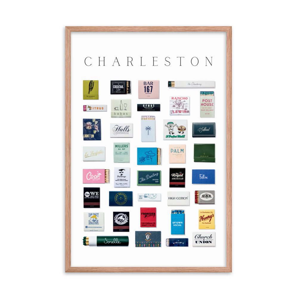 Charleston City Framed Print - Liza Pruitt