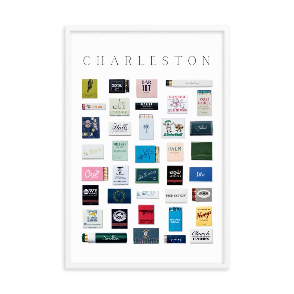 Charleston City Framed Print - Liza Pruitt