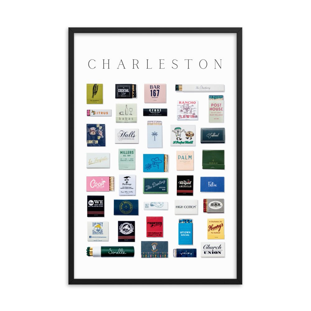 Charleston City Framed Print - Liza Pruitt