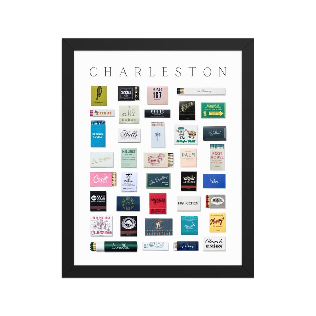 Charleston Matchbox Print - Liza Pruitt