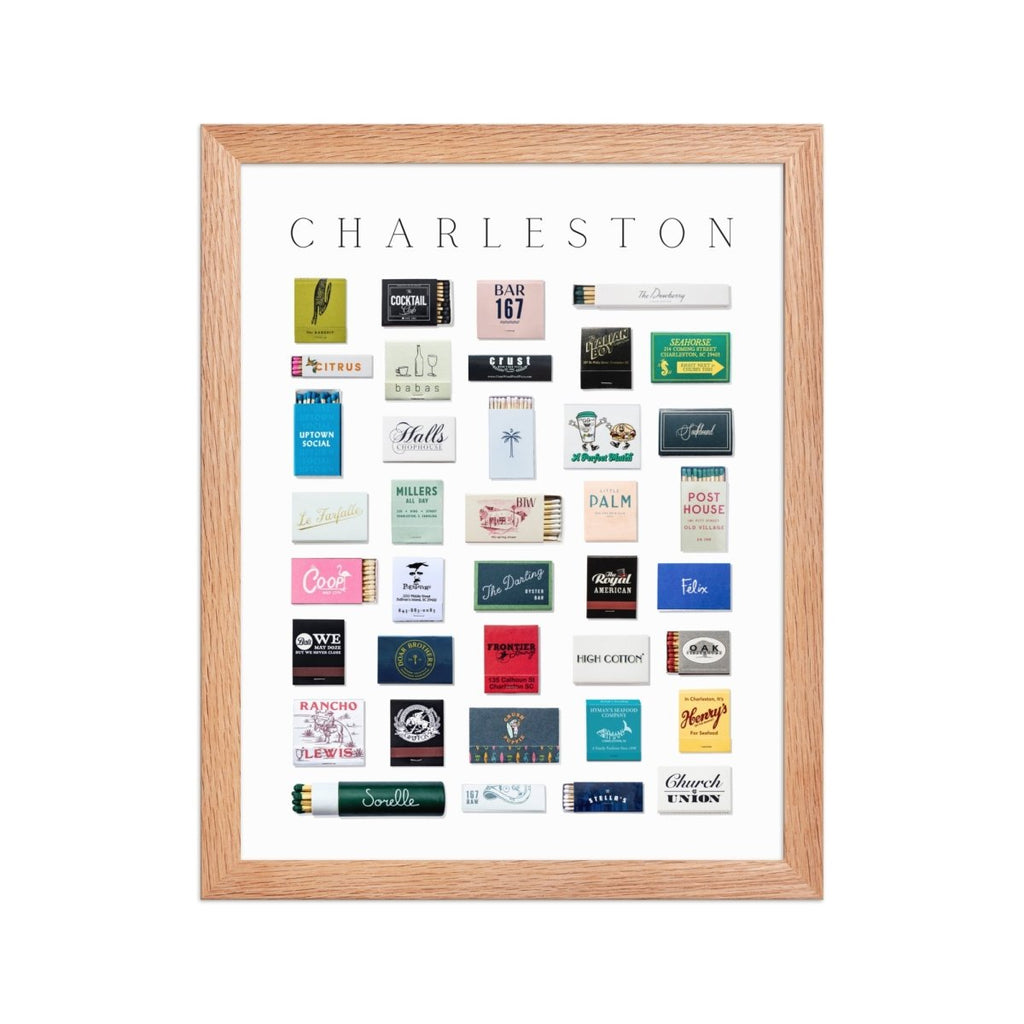 Charleston Matchbox Print - Liza Pruitt