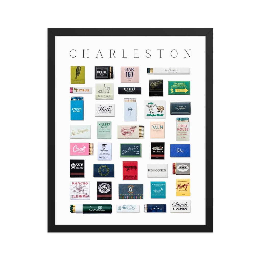 Charleston Matchbox Print - Liza Pruitt