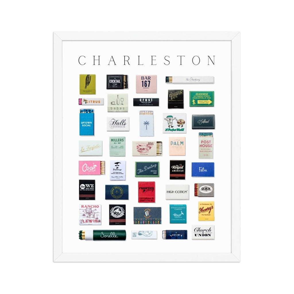 Charleston Matchbox Print - Liza Pruitt