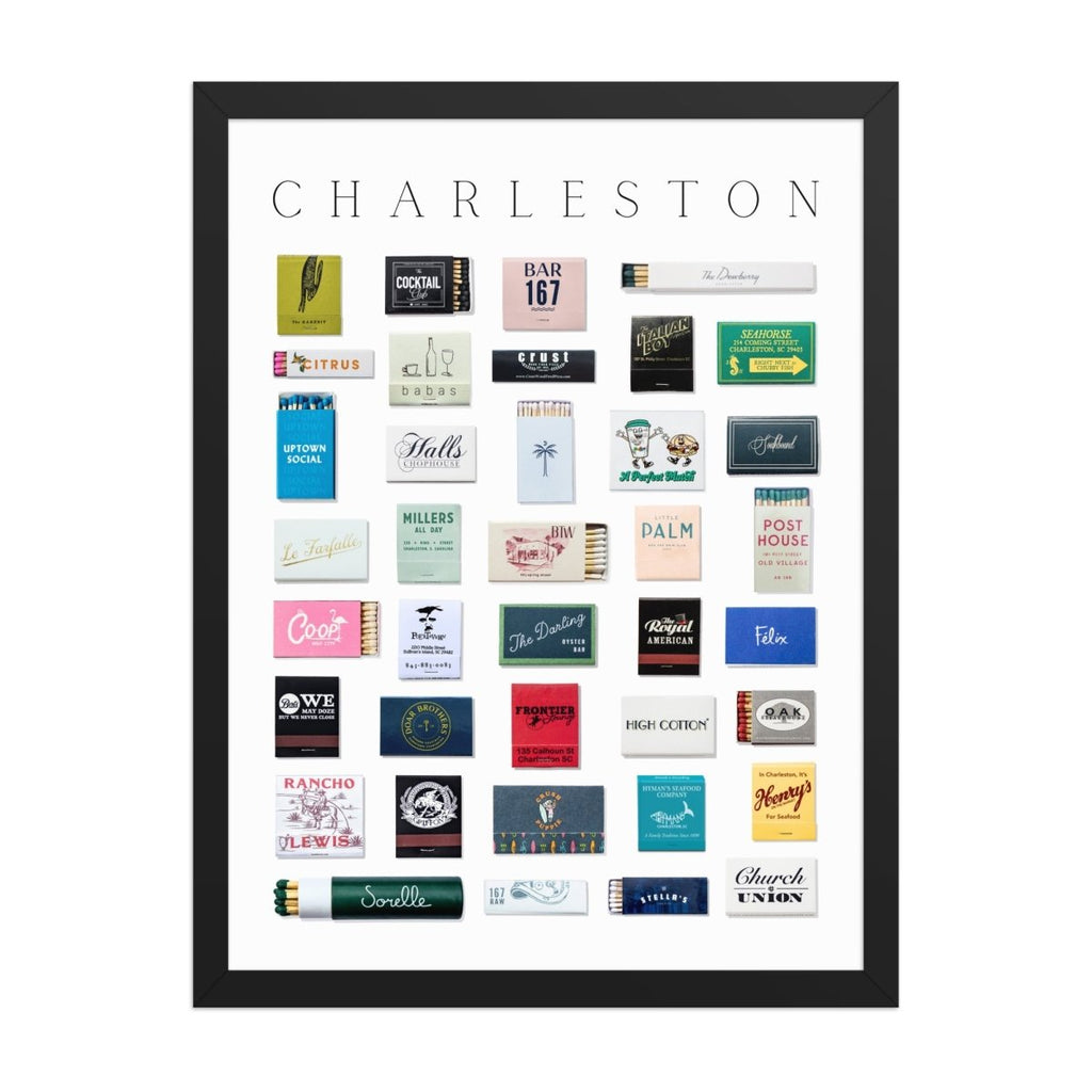 Charleston Matchbox Print - Liza Pruitt