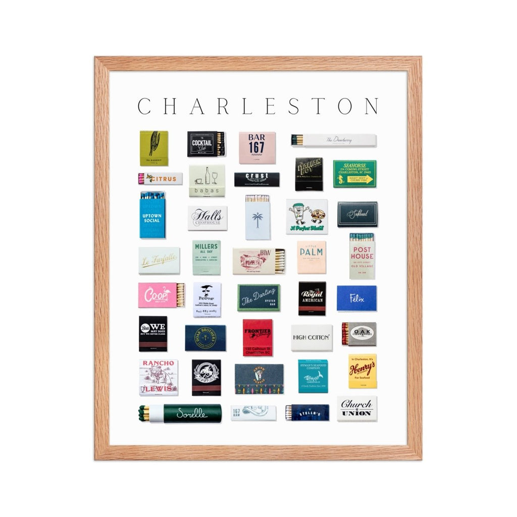 Charleston Matchbox Print - Liza Pruitt