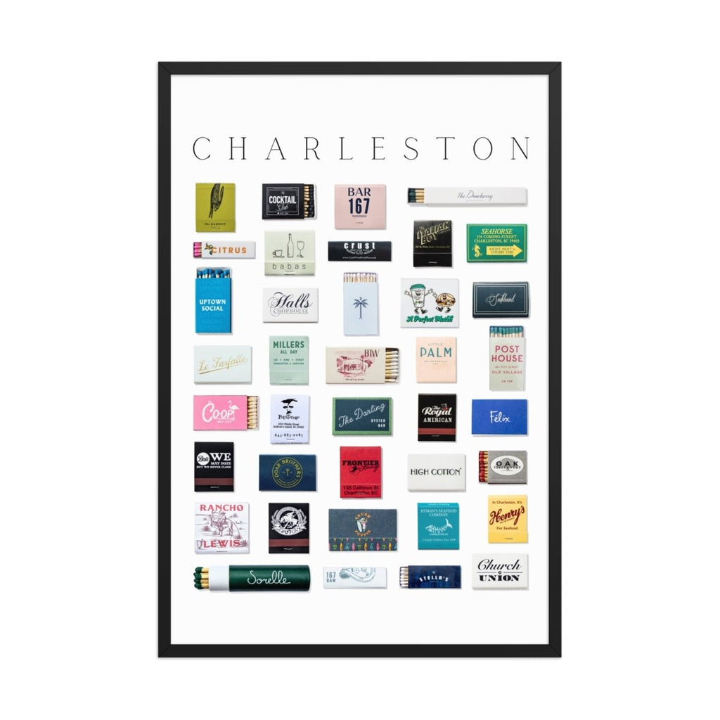 Charleston Matchbox Print - Liza Pruitt