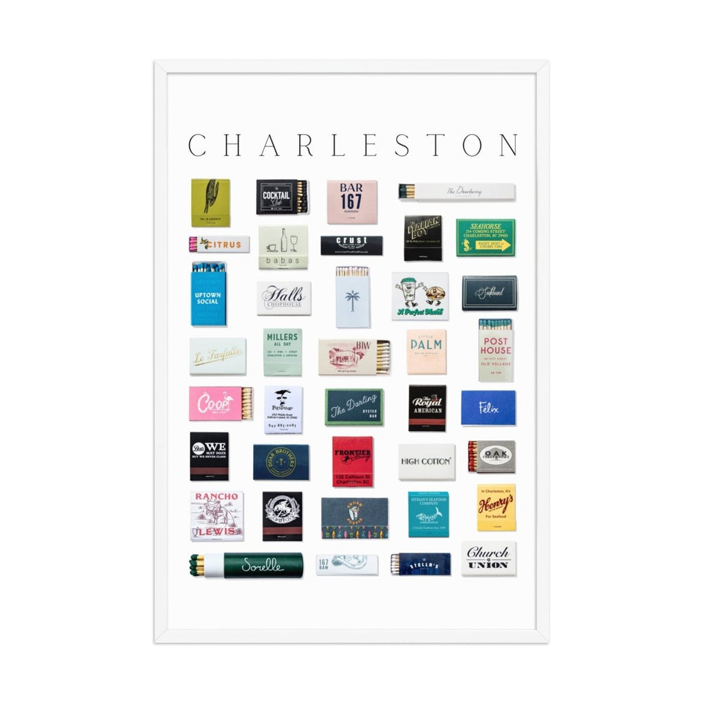 Charleston Matchbox Print - Liza Pruitt