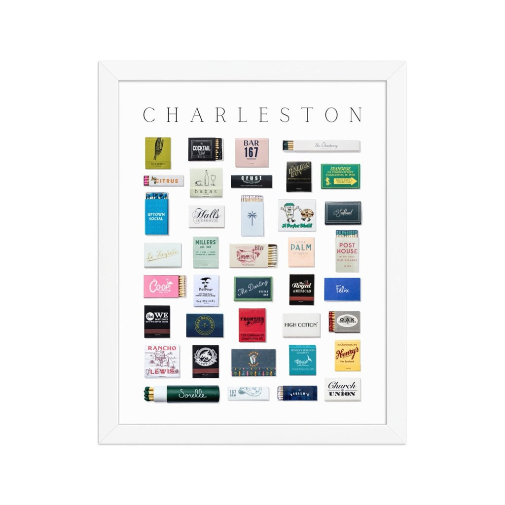 Charleston Matchbox Print - Liza Pruitt